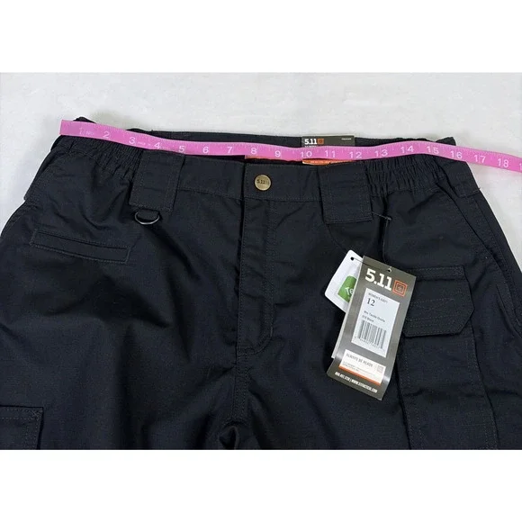 NWT 5.11 Tactical Women’s Taclite Shorts, 63071 - Black, Size 12. Bnfts Charity - Picture 14 of 16